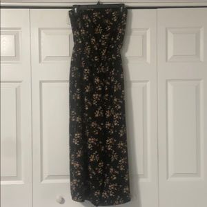 Floral sleeveless jumper